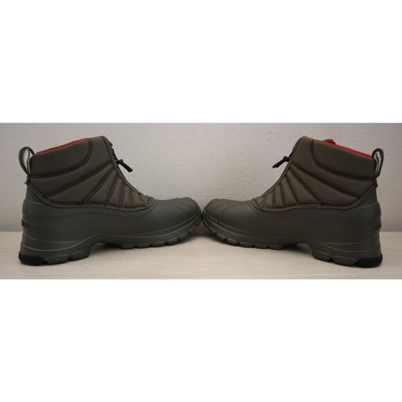 Sperry STS24609-310 Mens 9.5M Olive Green SeaCycled Float Zip-Up Duck Boots - Picture 13 of 15